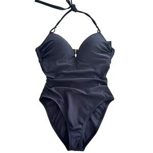 Kikirio Black One Piece Swimsuit